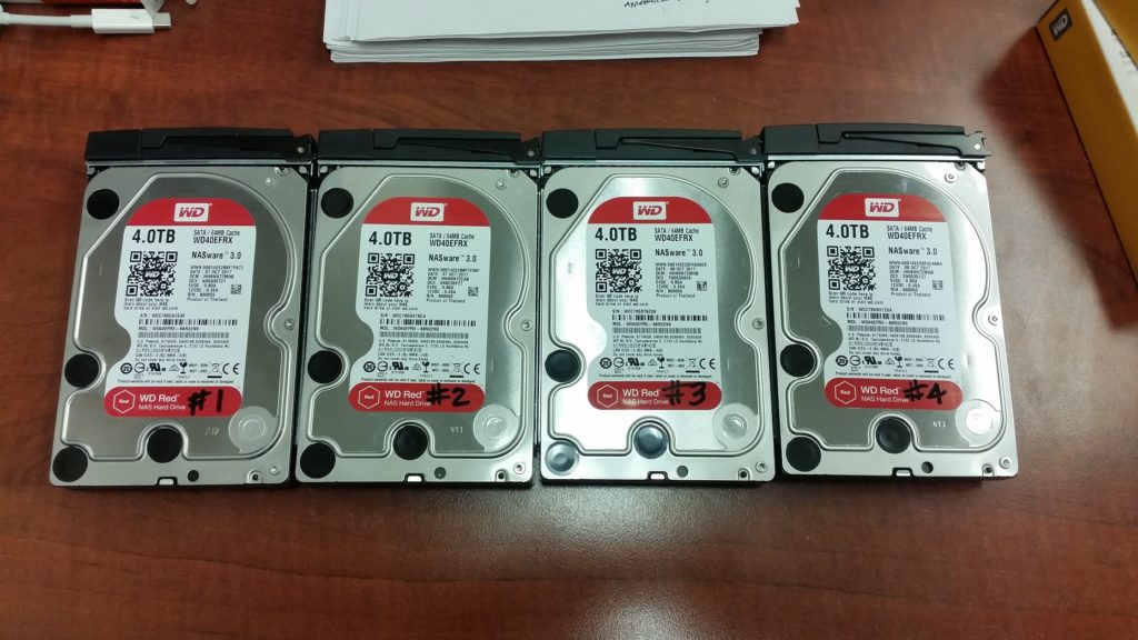 NAS RAID 5 SERVER FAILED ARRAY RECOVERY